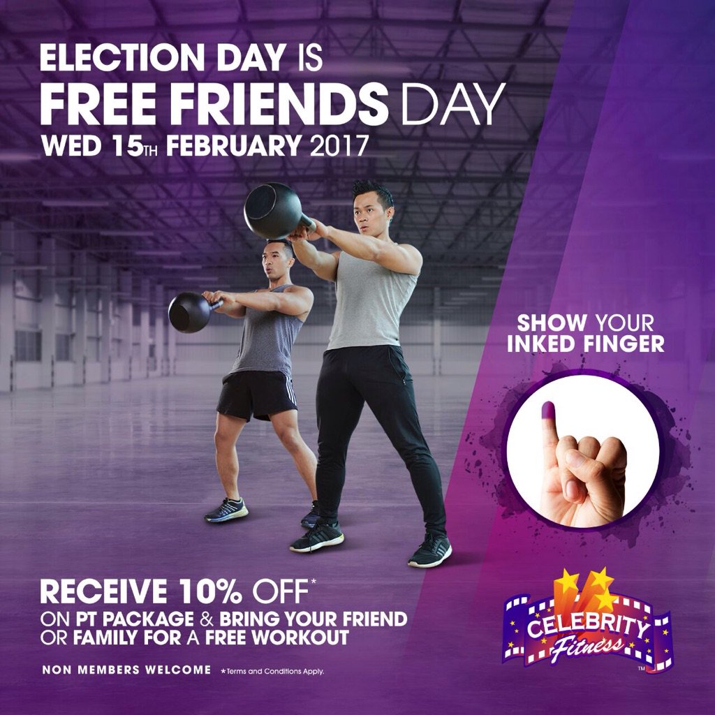 celebrity fitness malaysia promotion 2017