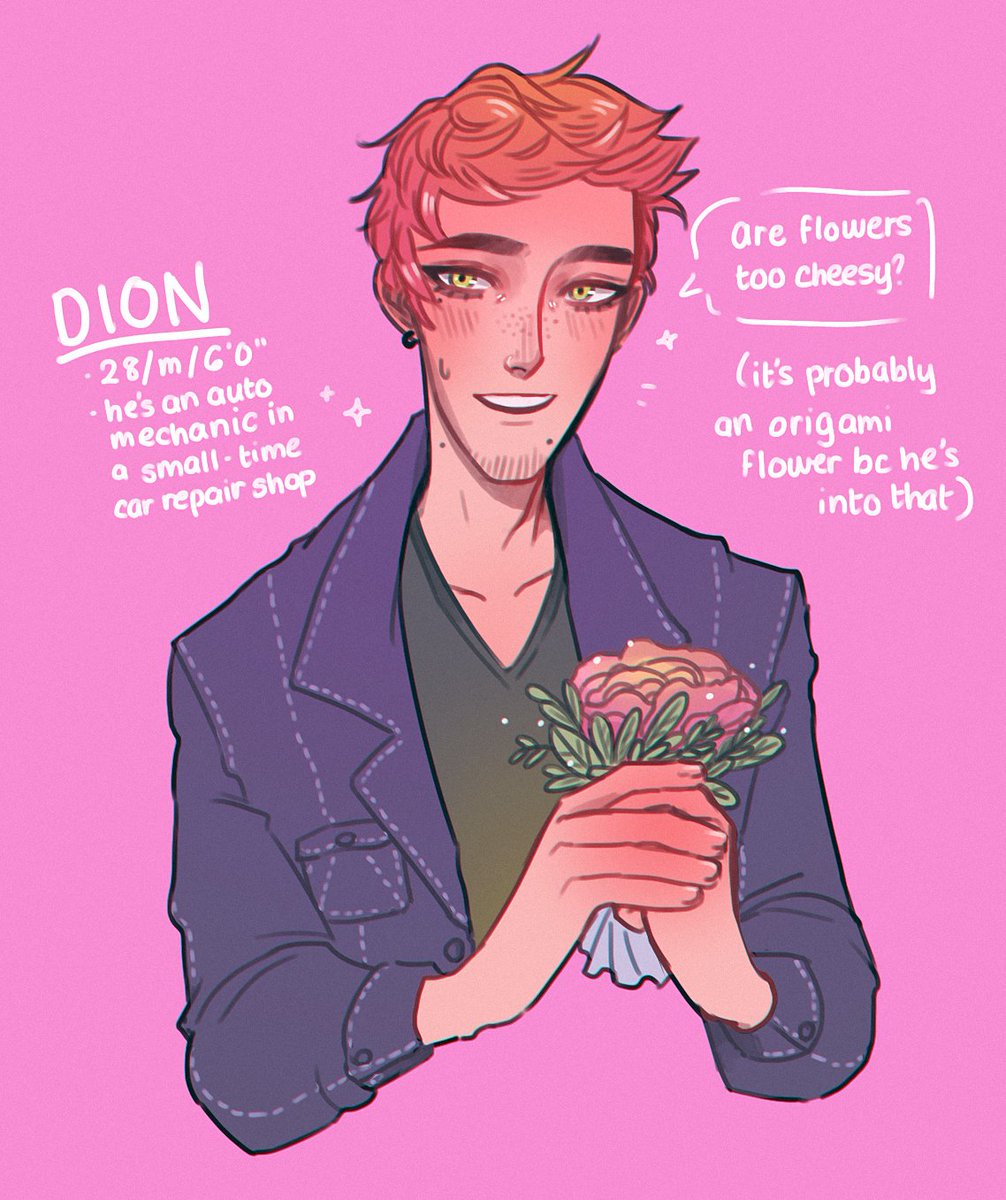 @sahdmommy and I set up our OCs on a blind date. Is it too early to say that I think they're MEANT TO BE ? 