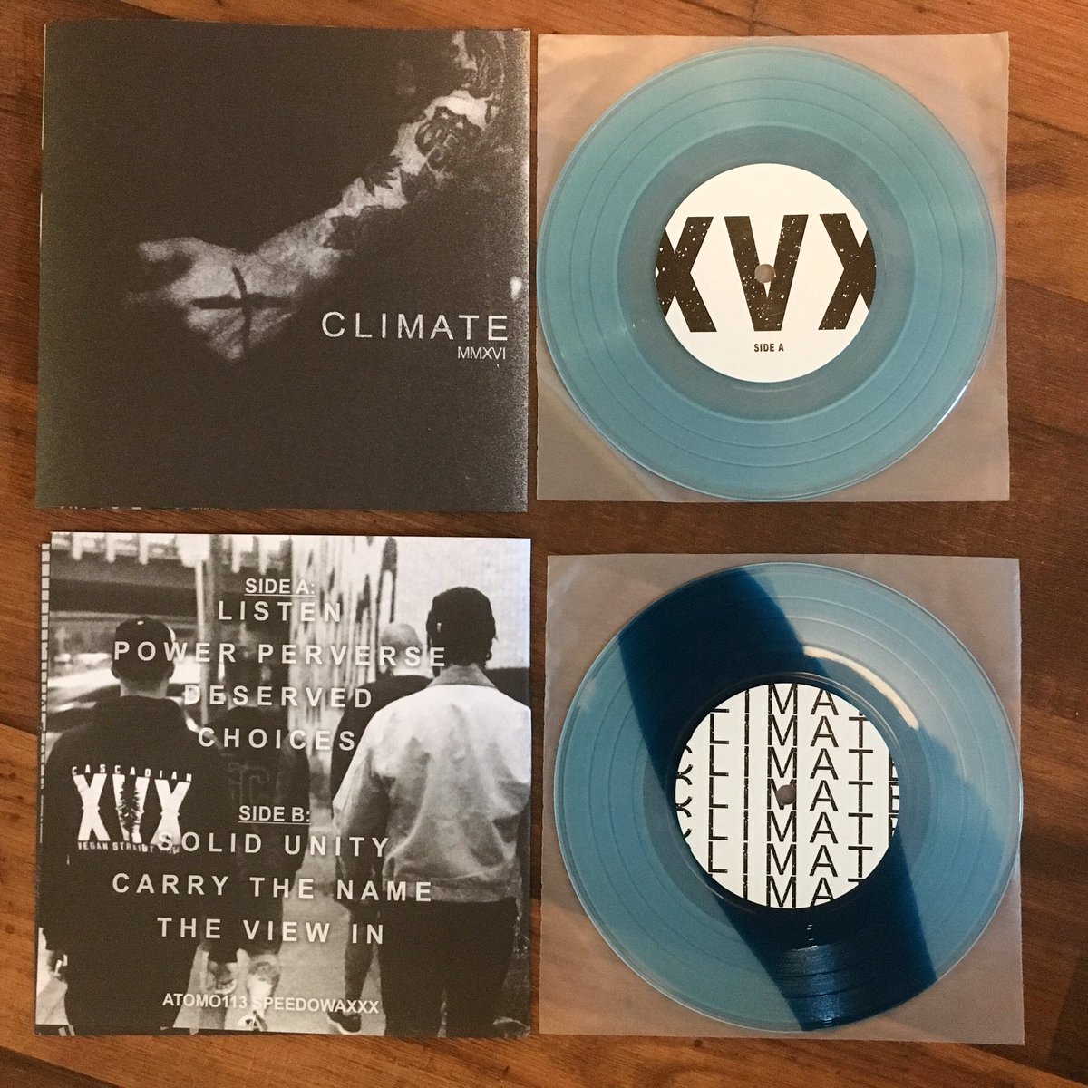 7"s are going fast, only a handful left online. Some will be available at shows climatexvx.bigcartel.com
