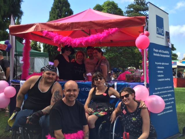 PWDA will be at <a href="/sydneymardigras/">Sydney Gay and Lesbian Mardi Gras</a> #FairDay this Sunday. Come say hi &amp; hear what we do. mardigras.org.au/fairday #sydneymardigras #Disability