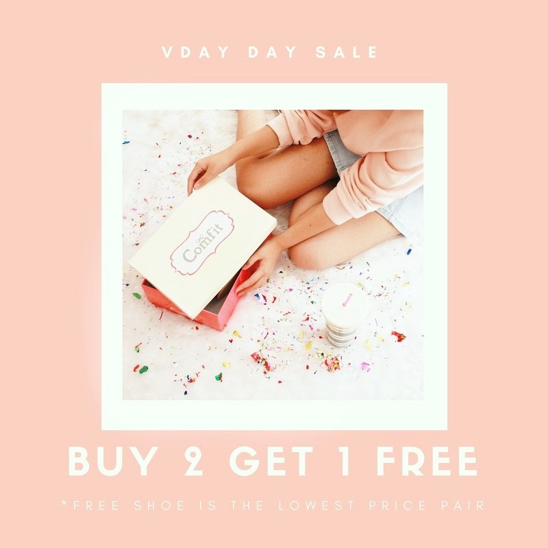comfitshoe's tweet image. Last day of our Vday SALE today, ladies! Visit our Metro Manila branches and treat yourself with some new shoes! 💕 #comfitshoe #sale