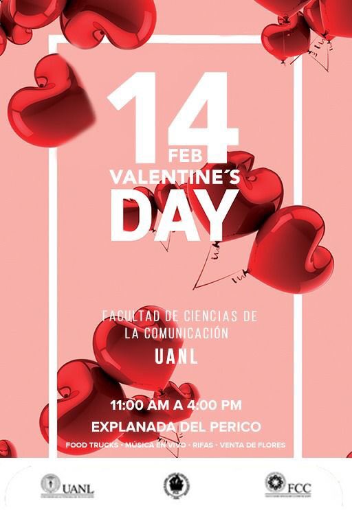 MD_FCC's tweet photo. ¡Ven a disfrutar el Día de San Valentín!
Mañana de 11:00 A.M. a 4:00 P.M. ❤
#ComunicaciónSomosTodos https://t.co/R4wlqZzYga