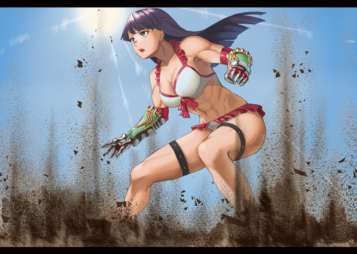 マルタ 「ギリギリまで踏ん張れそうなマルタさんです #FGO 」|らんまのイラスト