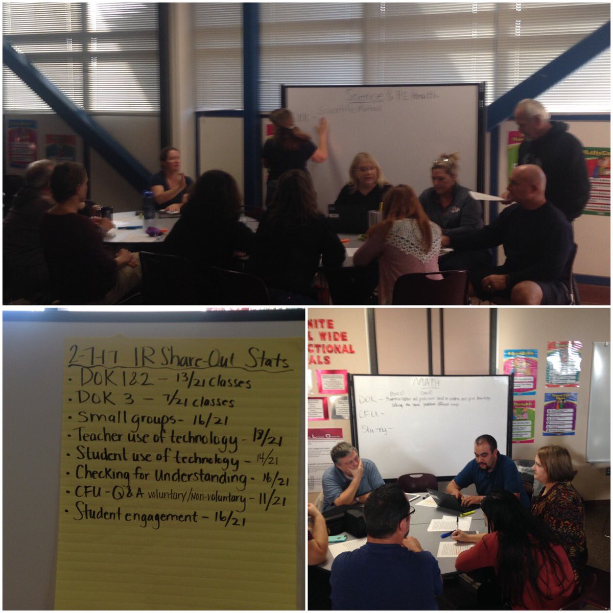 citruscougars's tweet photo. This afternoon at the Hill.....Teachers Helping Teachers  get more students engaged and thinking💡
#THT https://t.co/UftGBXBuIS