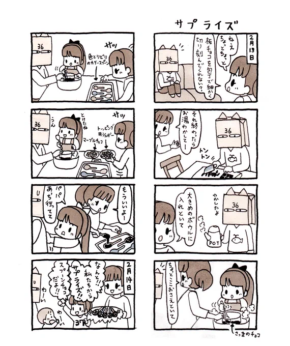 驚きのサプライズ。
#ミロとサナ 