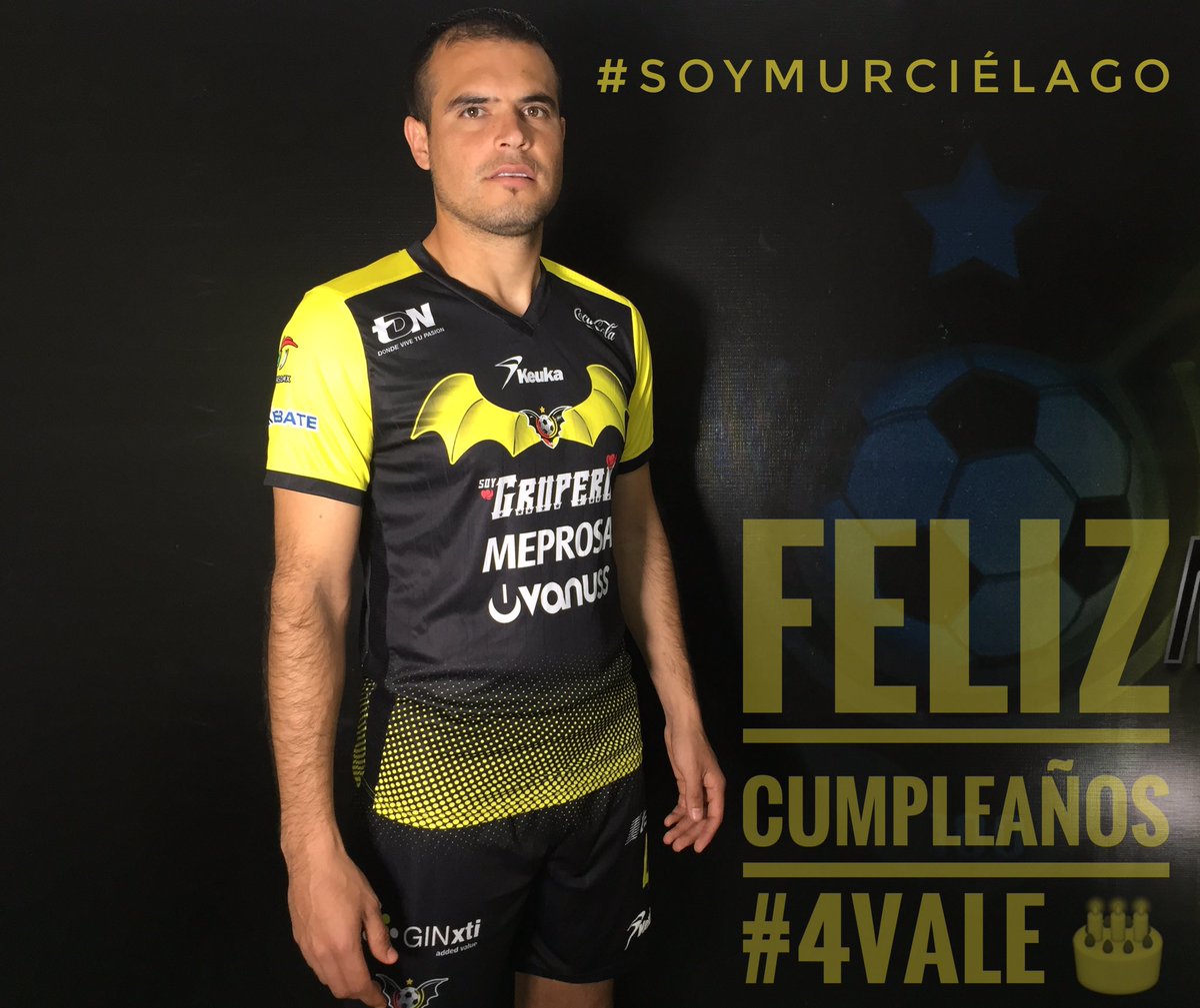 murcielagosfc's tweet photo. 🎵Queremos pastel pastel pastel🎶 🎂
🎉Felicidades Capi🎊
Que cumplas muchos años más #4Vale 🍰 #SoyMurciélago🦇 https://t.co/xGtNPulACY