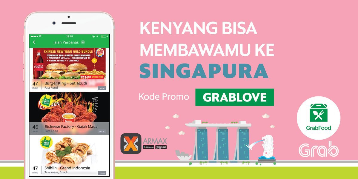 armaxid's tweet photo. Scan Logo GRAB Dengan Aplikasi Armax. Rasakan Experience Augmented Reality nya. Download Aplikasi Armax di: https://t.co/cLw6I78HFP https://t.co/mtZLeFNqQ8