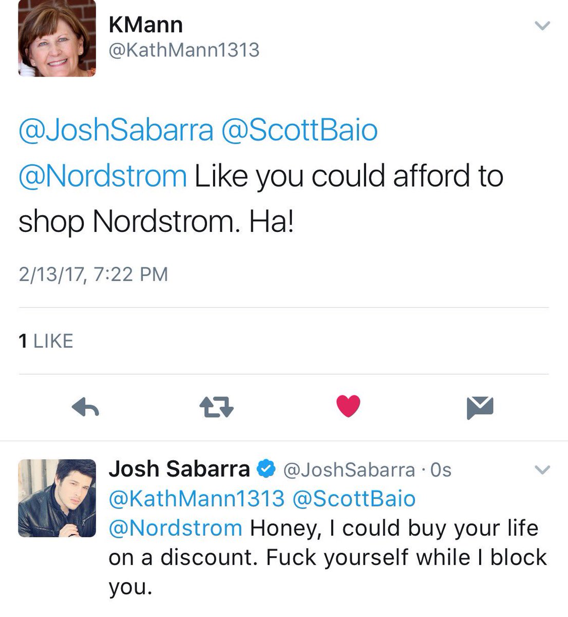 JoshSabarra's tweet photo. Not today, KMann, not today. #BitchPlease https://t.co/lx4oB2oknW