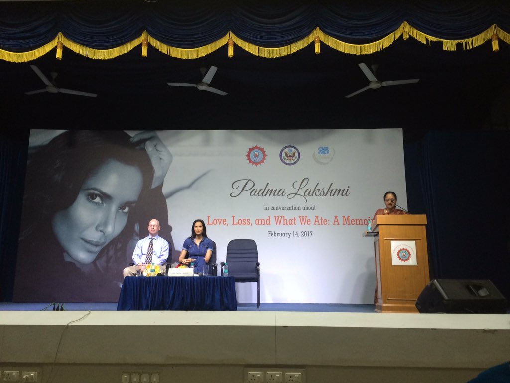 krithikaanand's tweet photo. Beloved Principal of MOP addressing the gathering. #padmainindia https://t.co/V50GKJBhCf