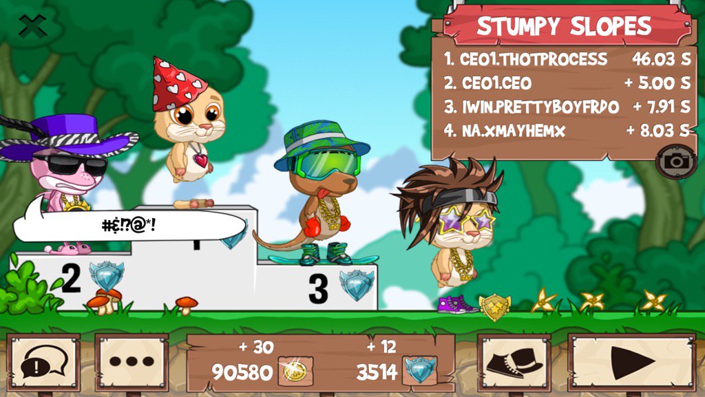 THECEOBOY's tweet photo. Having a blast @ #funrun2 #ThotProcess #Prettyboyfrdo #xmayhemx https://t.co/I2JrY0wpLy