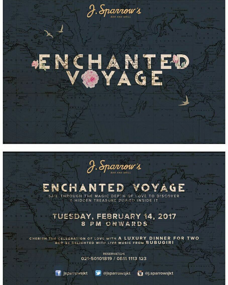 Spread the love and celebrate your Valentine's day tonight 8PM with us at <a href="/jsparrowsjkt/">J. Sparrow's Jakarta</a> 😘😘😘 see ya ;)