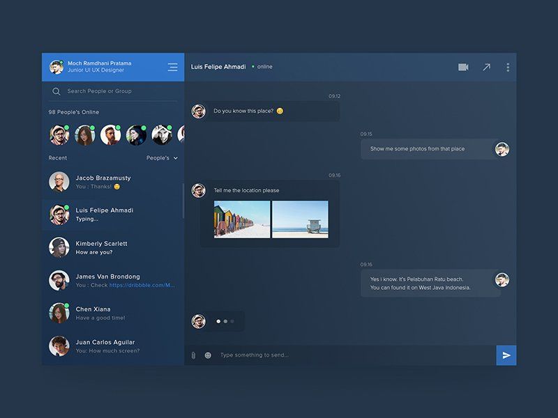 UpLabs's tweet image. Chat Module Exploration – 💡 User interface by Moch Ramdhani Pratama  material.uplabs.com/posts/chat-mod…