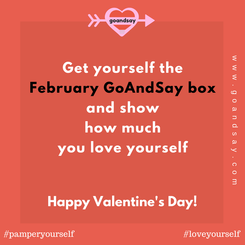 goandsaybox's tweet photo. Be your own Valentine.
#valentinesday #goandsay #goandsaybox #februarygoandsaybox #allnatural #naturalbox #bathandbody #naturalbox https://t.co/DO3vaWXpao
