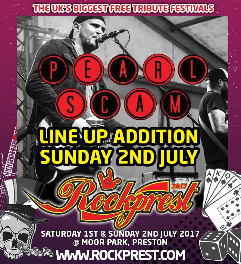 Rockprest (@rockprestfest) on Twitter photo New addition #rockprest17 <a href="/pearlscamband/">Pearl Scam</a> only 6 VIP tickets remain for Sat, tickers on general sale rockprest.com <a href="/TheRoperHall/">Roper Hall</a> New addition #rockprest17 <a href="/pearlscamband/">Pearl Scam</a> only 6 VIP tickets remain for Sat, tickers on general sale rockprest.com <a href="/TheRoperHall/">Roper Hall</a>