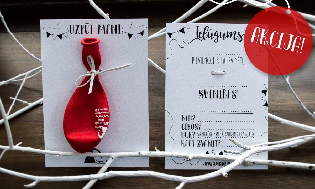 Ballites's tweet image. Esam sarūpējuši nelielu dāvaniņu visiem, kas svin ballītes Sapņu Rūķa namiņa telpās! Piesaki pasākumu Rūķa namiņā un saņem dāvanā ielūgumus!