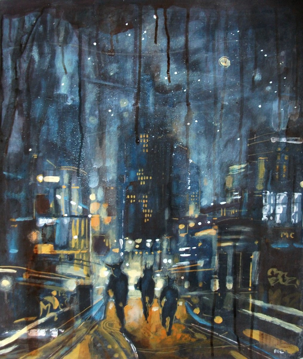 davidbezartist's tweet photo. #DavidBez #painting #darkcities https://t.co/OqY17TxVg5