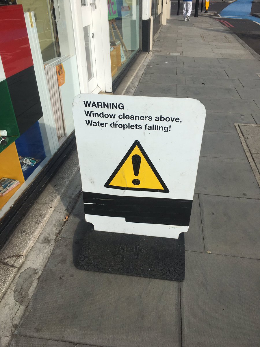 This warning is necessary because of the famous case of Sacha v Distel... 
#lawinaction #tort