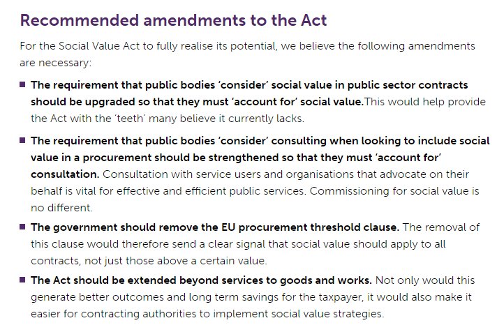 NCVO's tweet photo. Gov't has announced a further review of the #socialvalue act – here's how we think it can be made better: https://t.co/nfItunWBwy https://t.co/13QuhRPC4B