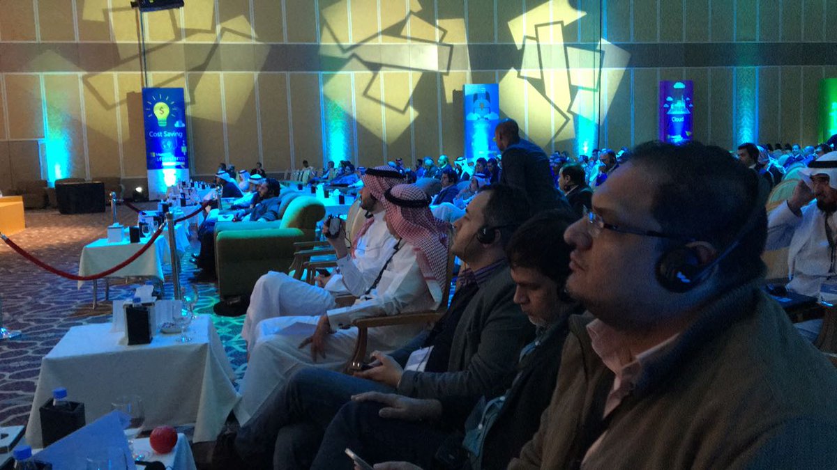 ctelecoms_ksa's tweet image. #Microsoft_Transform attendees!