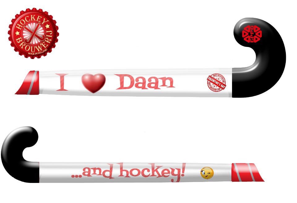 Valentijnsdag.. wees origineel en ontwerp een stickie voor je chickie!😉❤️#valentijnsdag #hockeybrouwerij