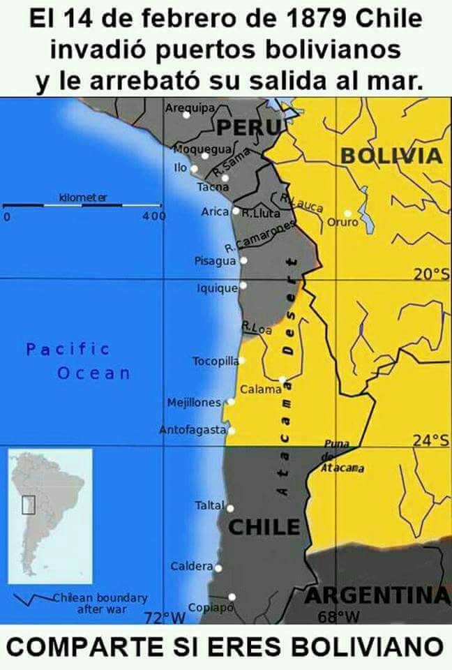 CholitasIn's tweet photo. Un día como hoy 
#14defebrero 
#cholita #bolivia #chile https://t.co/FqOdJh1gz1