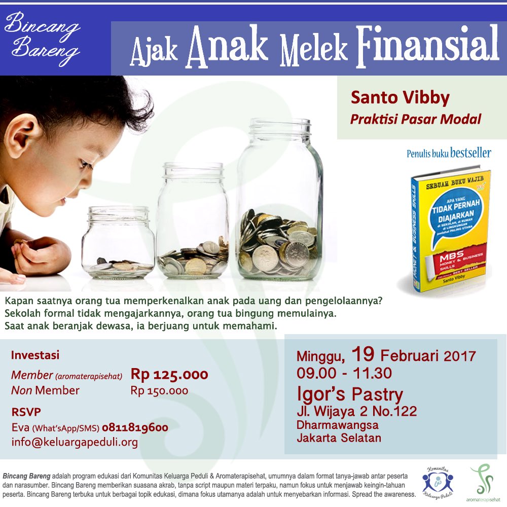 Gimana caranya memperkenalkan nilai uang pada anak? Supaya dia bisa lebih menghargai barang, bisa menabung? Yuk ikutan belajar para ortu