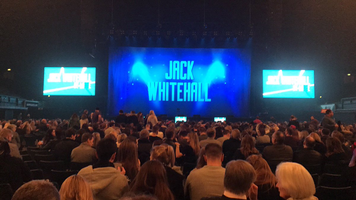 djsm88's tweet photo. Very amusing and top night at @ssearena watching @jackwhitehall
you were on fine form! #weedypuff #LetItGo βοΈπππΌ https://t.co/4XiMzc9u34