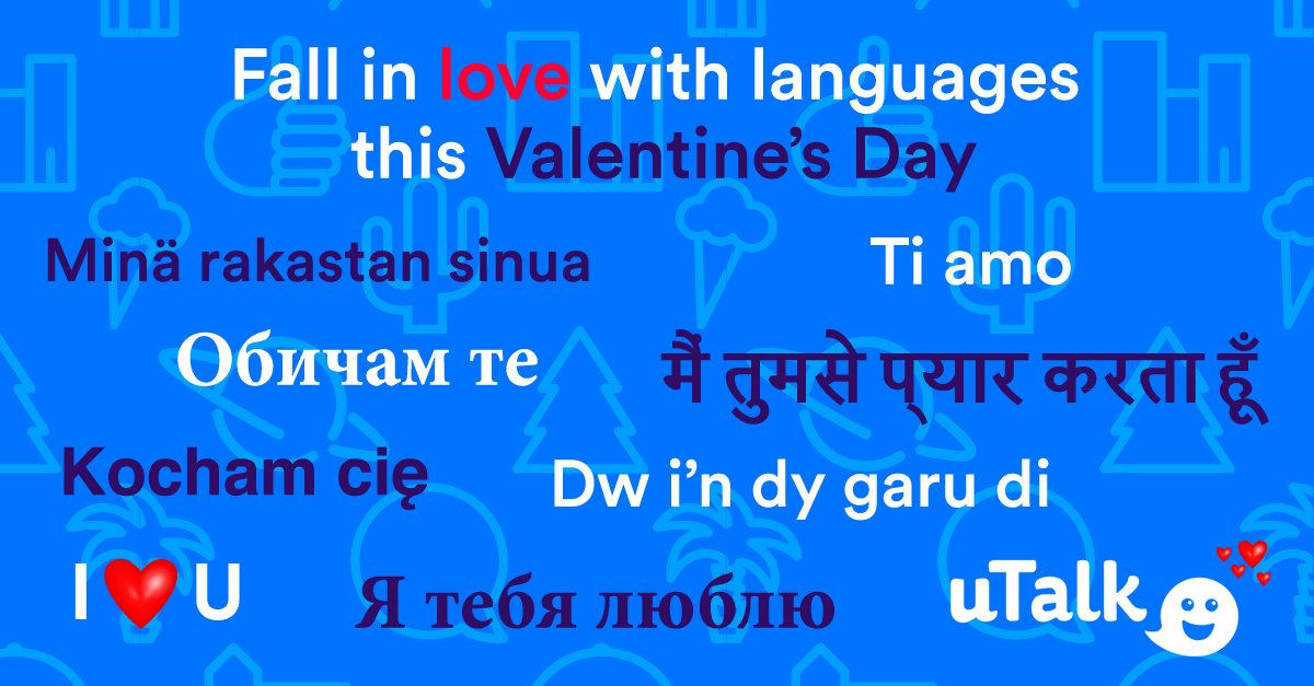 Pop quiz for the language lovers out there... Can you identify all the languages in our #ValentinesDay message? 😍