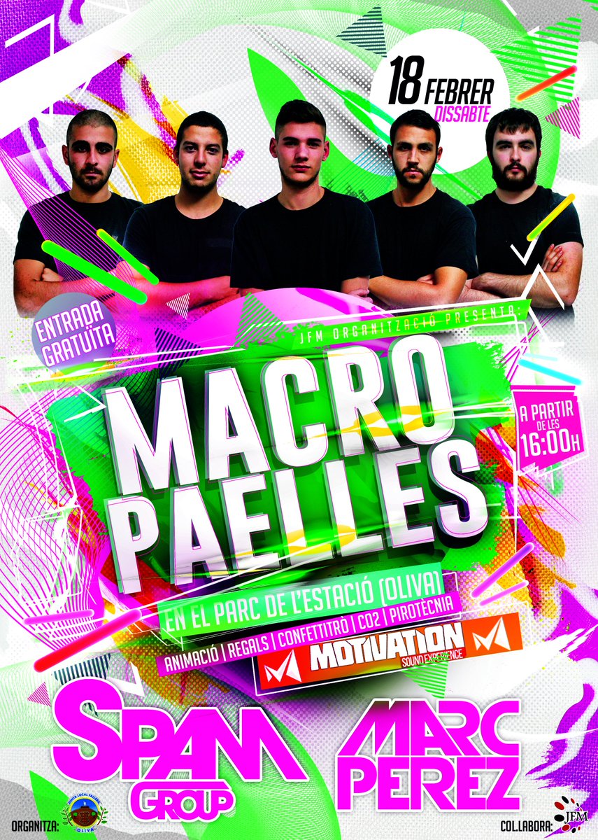 jfmorganitzacio's tweet photo. MACRO PAELLES EN OLIVA
SÁBADO 18 A PARTIR DE LAS 16:00H https://t.co/sPi4OnUHH7