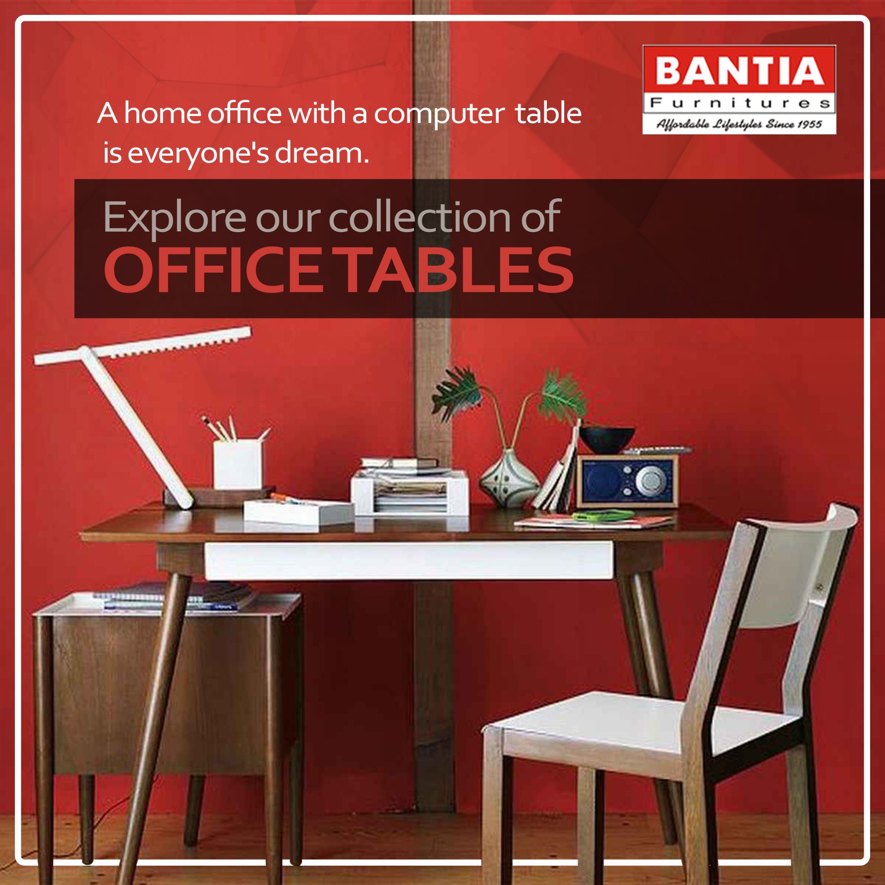 Bantia furniture computer sale table