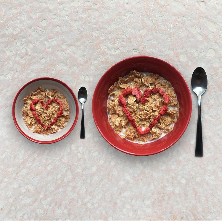 Para hoy te proponemos un desayuno muy Special K, con esa persona especial. ¡Feliz #SanValentin!