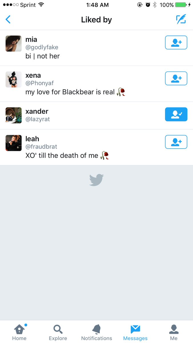 When you barely have friends and you like your own tweet @Iazyrat