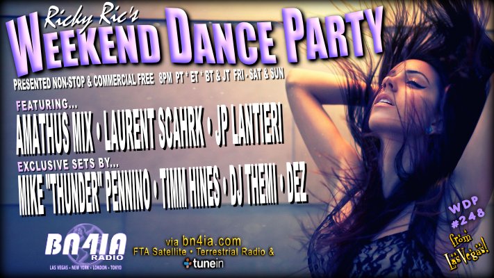RickyRicMix's tweet photo. #NowPlaying❗The Best of #WDP248 ❗@BN4IA #Radio #LasVegas❗
With @RickyRicMix @amathusmix @MikePennino
Listen HERE❗☞ https://t.co/GvbRVV9h8S ☜ https://t.co/viYLMEfrgr