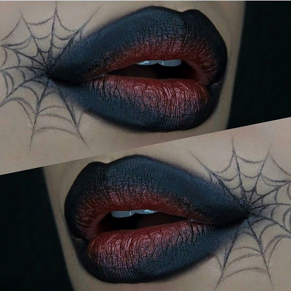 Divine_Crescent's tweet photo. Lips could kill 😋
@spooky_bunny_ 
#makeup #lipstick #spooky #spoopy #everydayishalloween #redandblack #red #blackli… https://t.co/yC7069cBGI