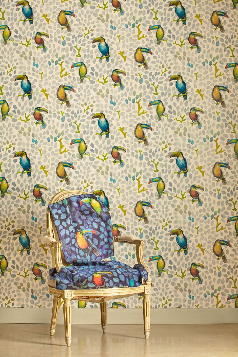 BodeFabrics's tweet photo. Happy Valentine’s Day to all of you love birds out there! @james.malone.fabrics #valentinesdaysg #lovebirds #bodefabrics https://t.co/VEeu8GZp97