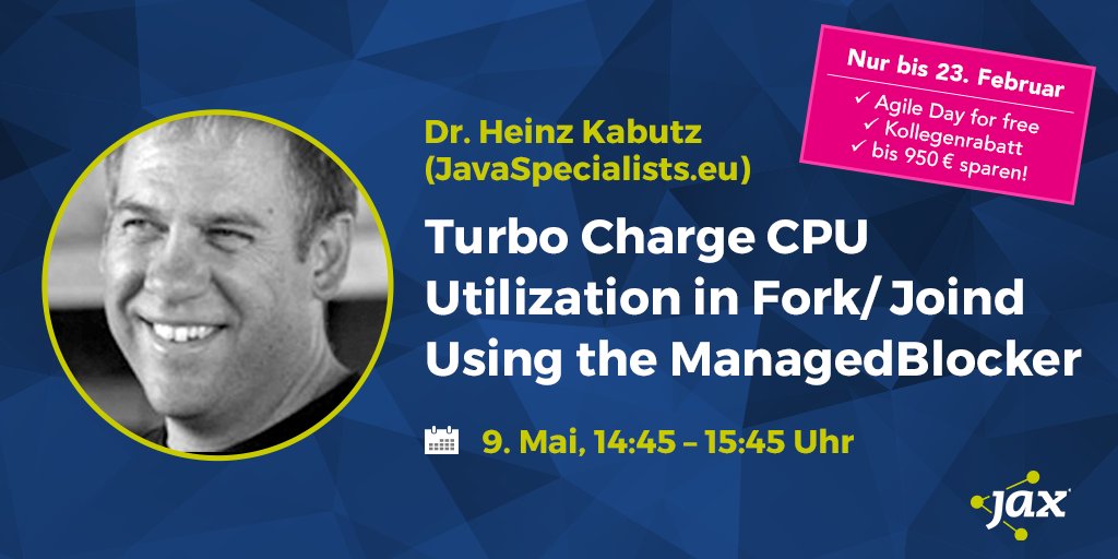 jaxcon's tweet image. #ForkJoin #Framework for parallelizing #calculations using recursive decomposition @heinzkabutz #jaxcon #performance ow.ly/7xRp308QHlY