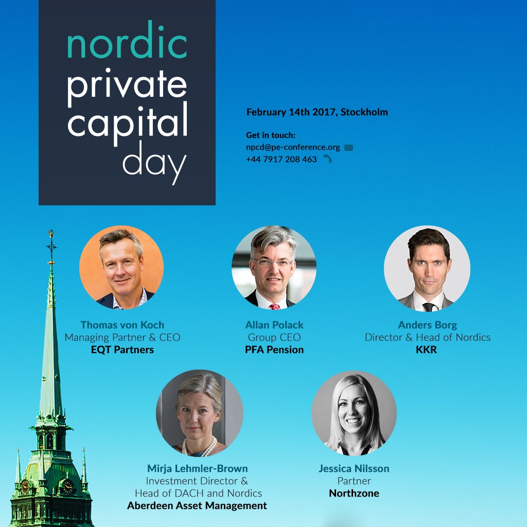 Nordic PCD (@nordicpcd) on Twitter photo Join <a href="/AllanPolack/">allan polack</a> <a href="/mirjalehmlerb/">mirja lehmler-brown</a> @JessMNilsson <a href="/eqt/">EQT Group</a> <a href="/pfapension/">PFA</a> <a href="/KKR_Co/">KKR</a> <a href="/AberdeenAssetUK/">Aberdeen Asset UK</a> @NorthzoneVC for the Opening Panel! Join <a href="/AllanPolack/">allan polack</a> <a href="/mirjalehmlerb/">mirja lehmler-brown</a> @JessMNilsson <a href="/eqt/">EQT Group</a> <a href="/pfapension/">PFA</a> <a href="/KKR_Co/">KKR</a> <a href="/AberdeenAssetUK/">Aberdeen Asset UK</a> @NorthzoneVC for the Opening Panel!