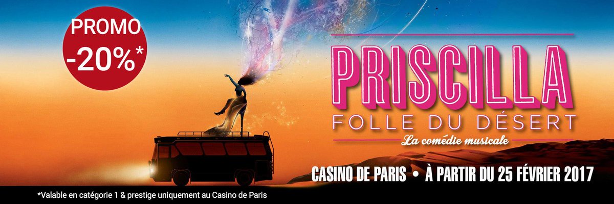Carrefour_Spect's tweet photo. #PromoCarrefour -20% de réduction sur vos places pour Priscillia Folle du Désert ! > https://t.co/zMwn0QdQj9 https://t.co/of7oQTjXLz