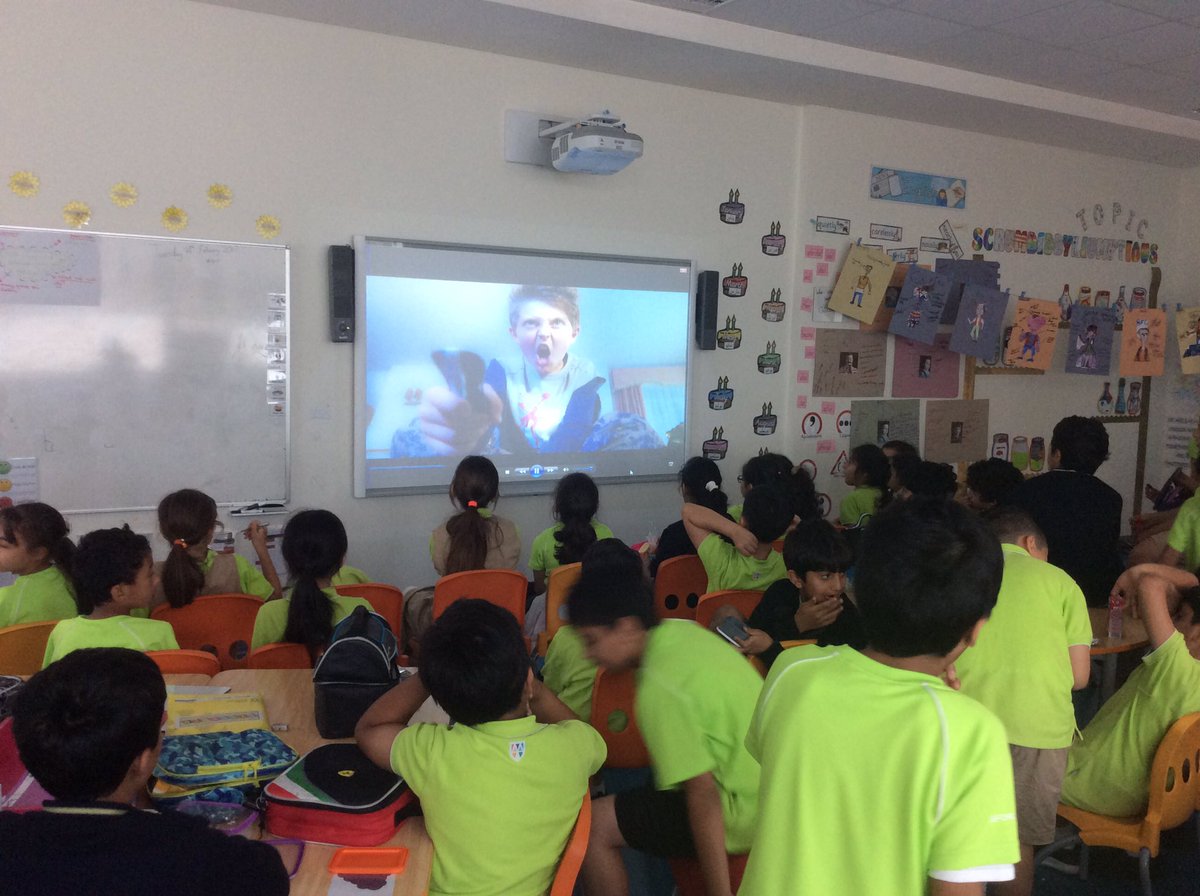 miss_n_teacher's tweet image. In English, we are writing a story based around Charlie and the chocolate. Just doing a bit of research #learningthroughfilm