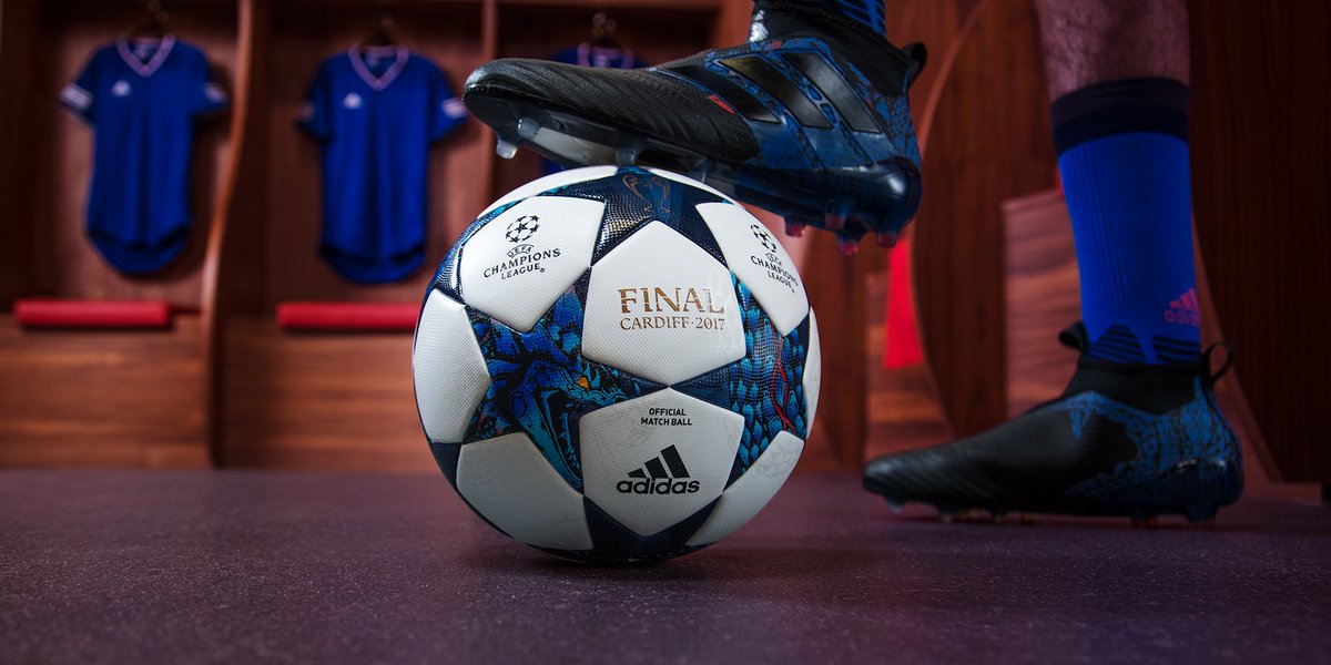 futbolemotion's tweet photo. Presentamos el balón oficial @adidasfootball para la fase del K.O. de la #Champions Disponible aquí: https://t.co/ODPn8yI2eC #RoadToCardiff https://t.co/UtXV2HAYwJ
