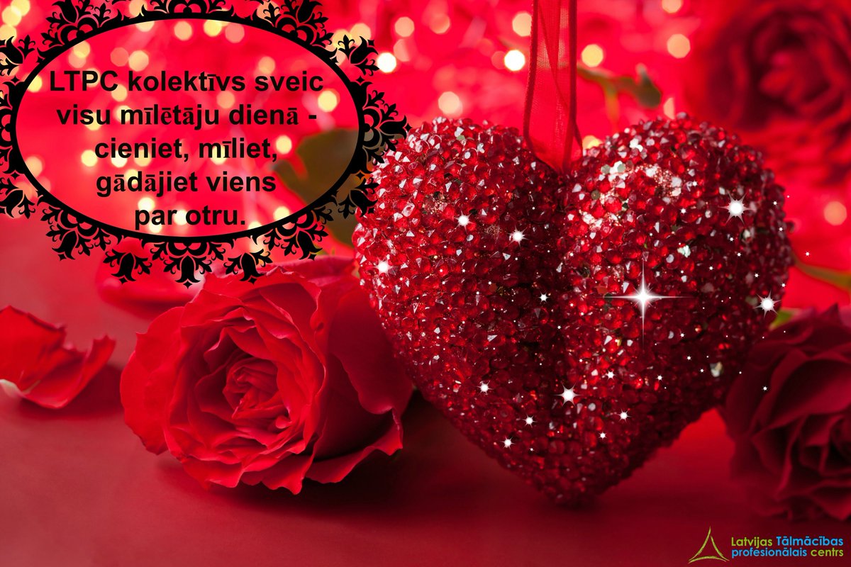 LTPC kolektīvs sveic šajā skaistajā dienā un novēl ikvienam sajust mīlestību, kas virmo visapkārt gaisā.