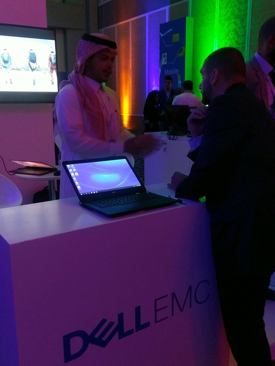 Lina_Ramadan's tweet photo. Great attendance and good engagenent on @DellEMCMEA stand! #MicrosoftTransform #Saudi https://t.co/SQy5uLACp3