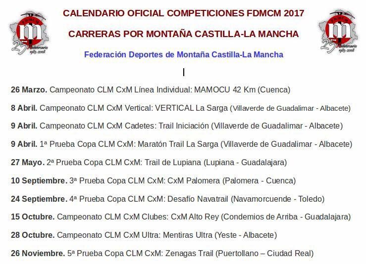 Este año nuestra Ultra, será Campeonato Regional de Carreras de Montaña Ultra. <a href="/fedme_es/">Fedme</a> <a href="/fdmcm/">Federacion Castilla </a> #mentirasvertical2017