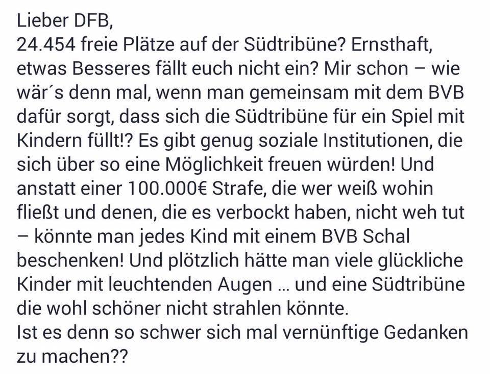 Gerade bei Facebook gefunden.

Das ist doch mal ein guter Vorschlag...