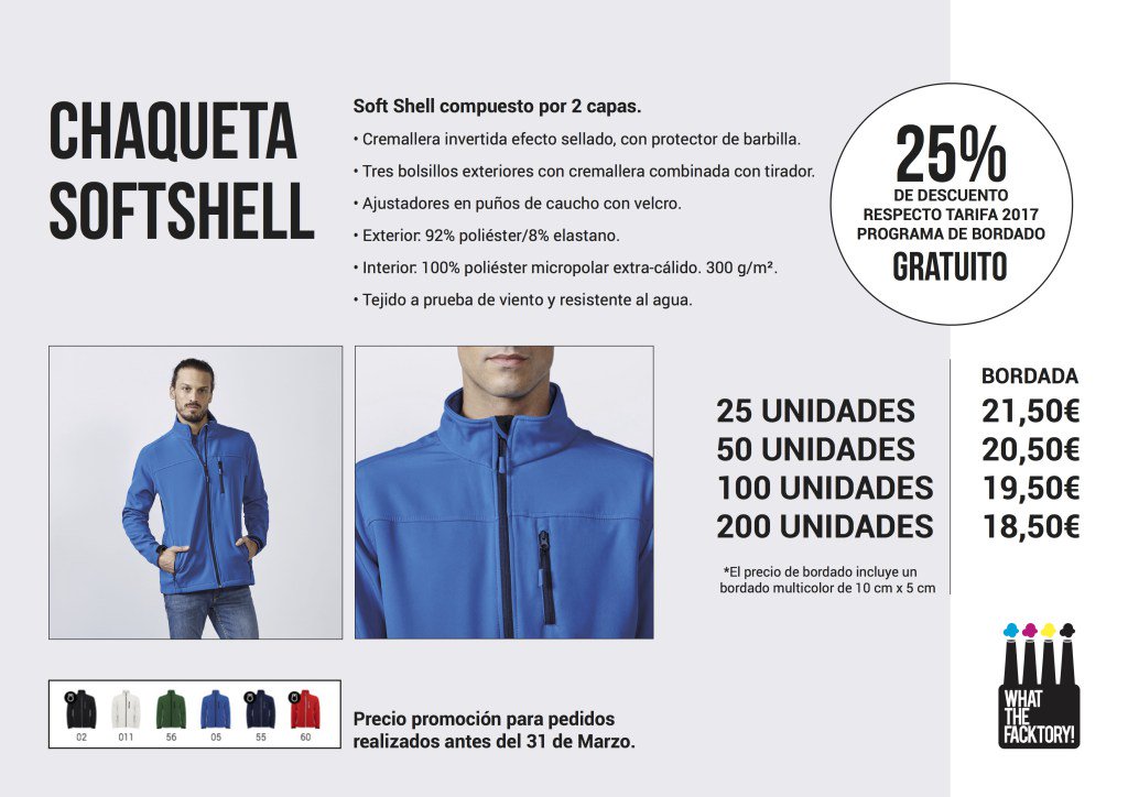 Wt_fack's tweet photo. PROMOCIÓN CHAQUETA SOFTSHELL https://t.co/tKyxsxfeiP https://t.co/rEm1UARtgw