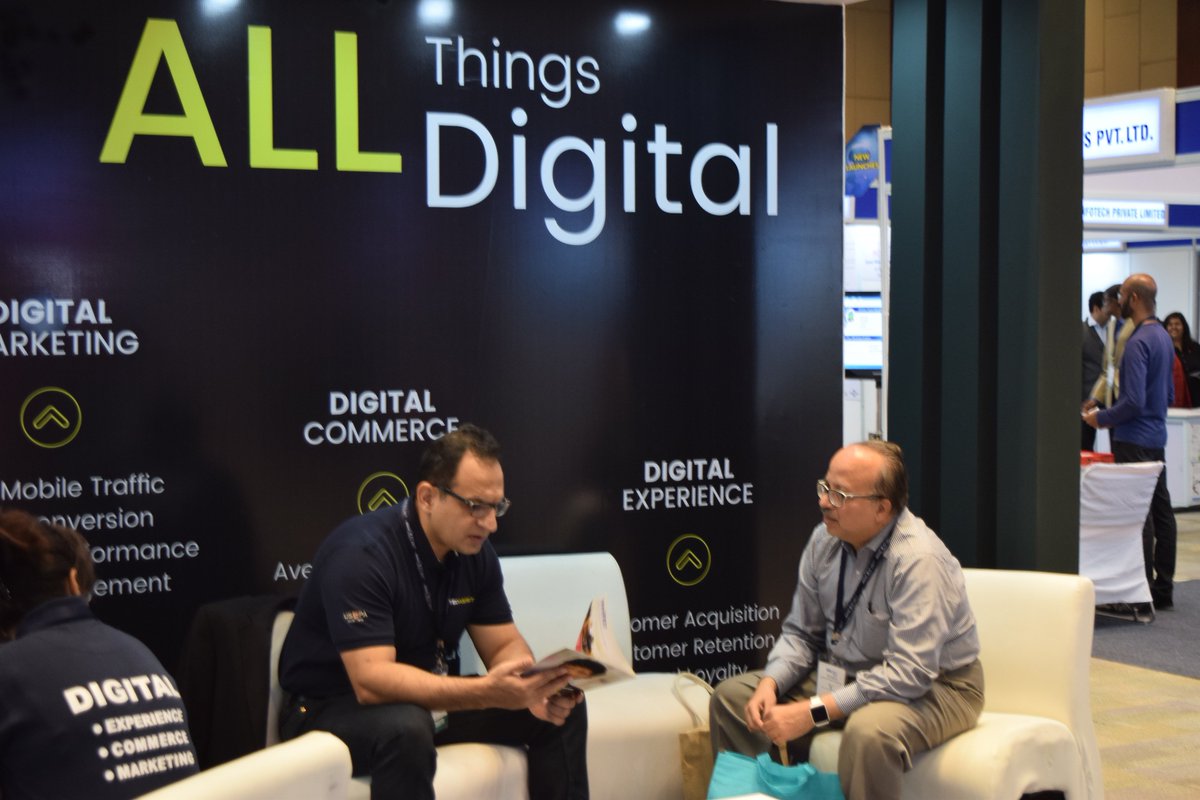 TADigitalInc's tweet photo. Fruitful partnerships in making.. #Indiasoft2017 at our booths B005 &amp; B008; HICC #Hyderabad https://t.co/2Z6QEZQESv