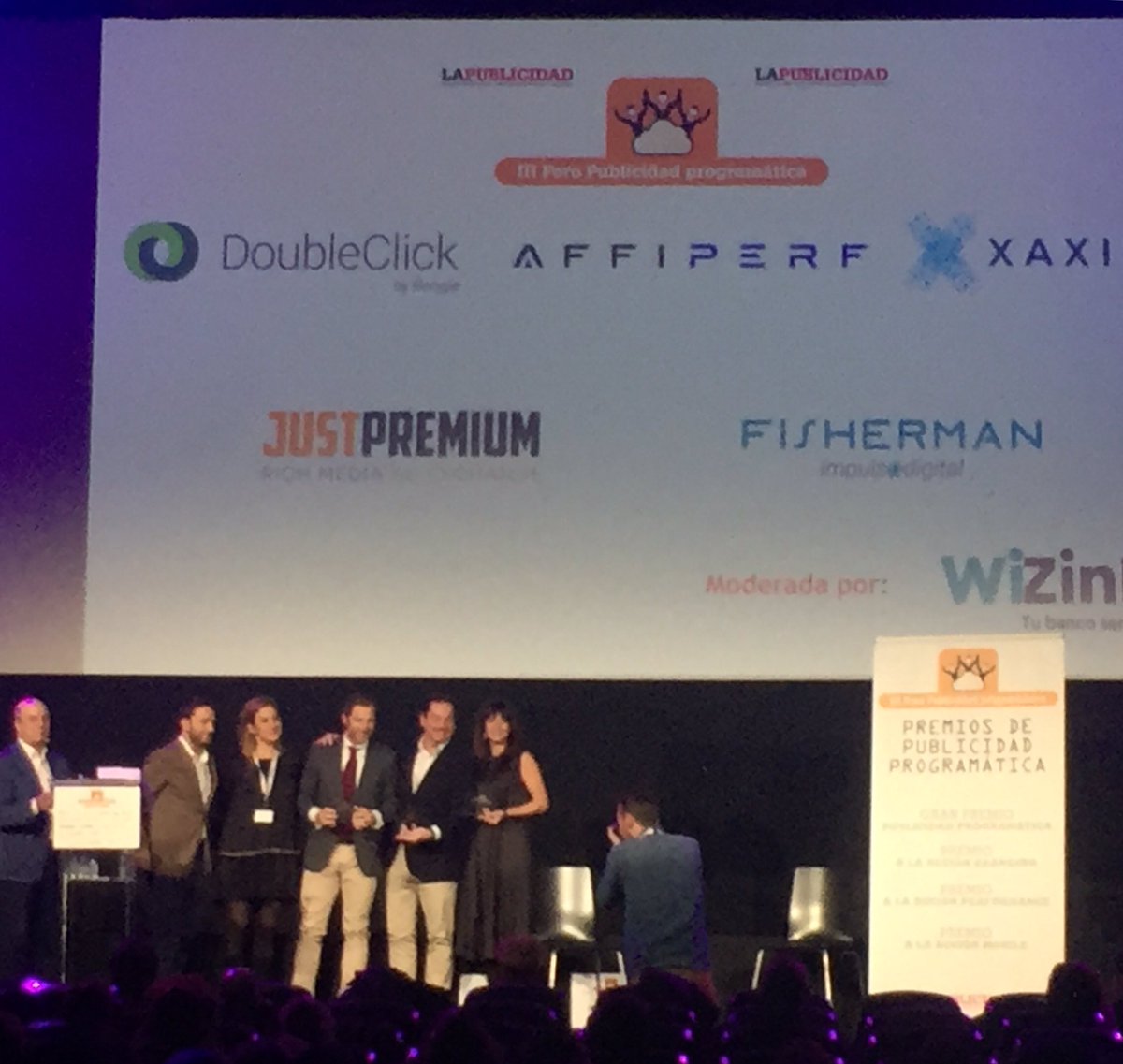 Enhorabuena a @Opel_Spain @amnetgroup y <a href="/caratesp/">Carat España</a> por el premio Mejor Campaña Branding Programatica!!! #programatica #different&amp;better