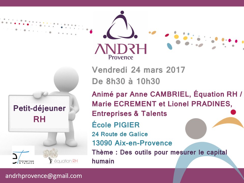 #STD 24/3 école PIGIER #Aix Petit déj #RH "Des outils pour mesurer le capital humain" <a href="/anne_cambriel/">Anne Cambriel</a>  @eTalentQ bit.ly/2lKqNQf #DRH