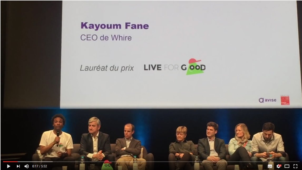 [<a href="/WhireMe/">Whire</a> 2/2] Le créateur et centralien <a href="/KayoumFane/">Kayoum</a> était au dernier @SDEntrepreneurs Son témoignage : bit.ly/2leOh2U