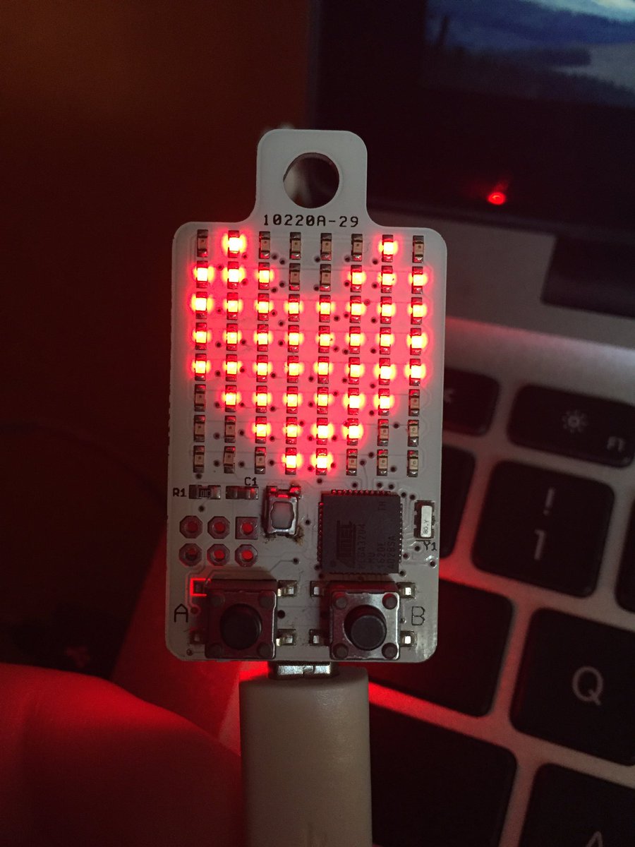 KeyChainino's tweet photo. #happyvalentinesday guys :) #KeyChainino #USB 8x8 #LED Matrix https://t.co/EB8klxaLei #comingSoon https://t.co/CdIC3cGFuf